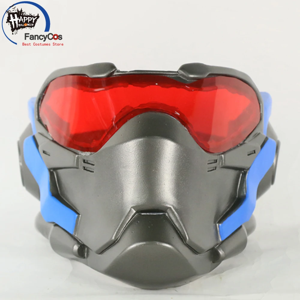 Игра маска Солдат 76 OW Jack Morrison Косплэй Шлем Хэллоуин ПВХ реквизит костюм Маска для