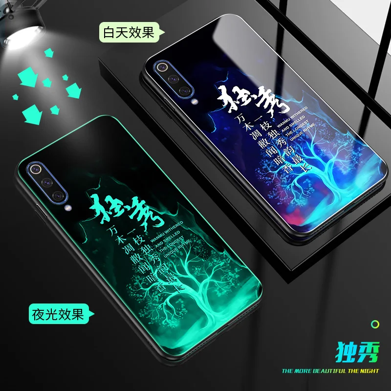 1 YueTuo Lu mi nous чехол из закаленного стекла для xiaomi mi 9 se 9T pro cc9 cc9e cc 9 9e mi 9 mi 9se 3d роскошный чехол для телефона - Цвет: 1