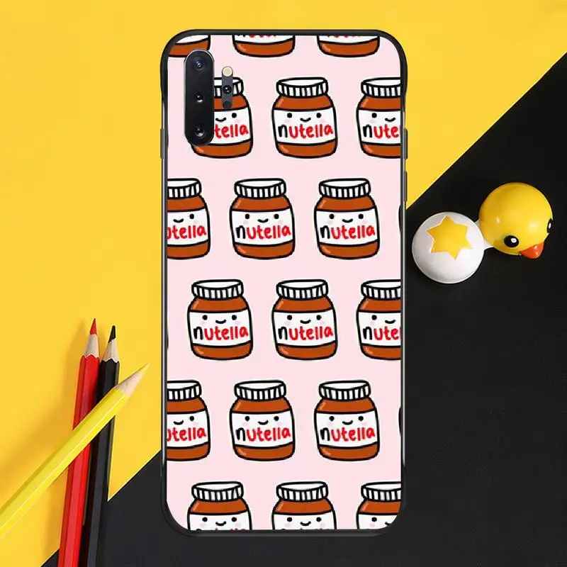 PENGHUWAN chocolate Food Tumblr Nutella Luxury Unique Design Phone Cover for Samsung Note 3 4 5 7 8 9 10 pro M10 20 30 | Мобильные