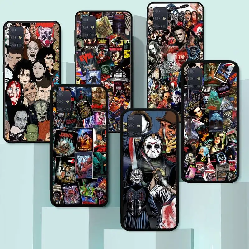 

Classic Horror Movies Phone Case For Samsung A50 A51 A71 A12 A72 A52 A32 A02 A20E A31 A40 A70 A80 Fundas coque