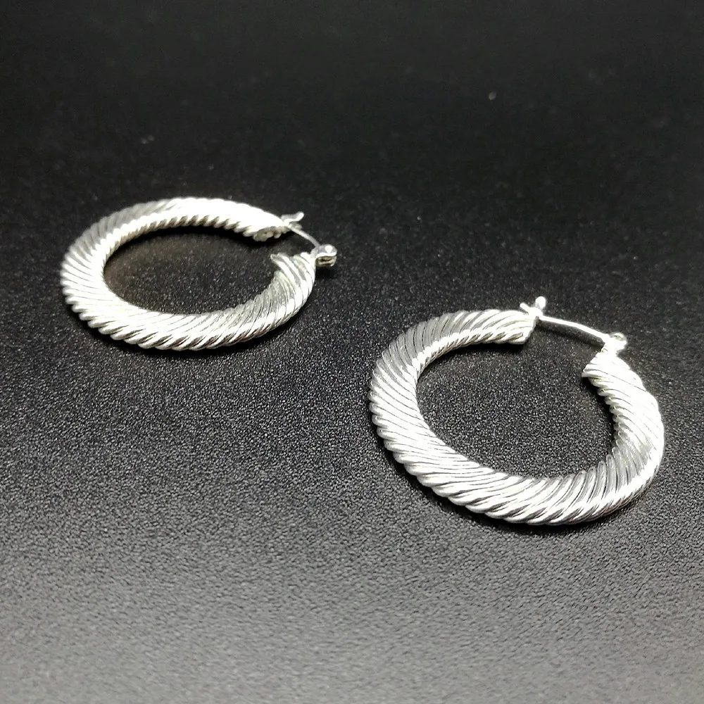 Eogoe новый дизайн модные блестящие круглые большие серьги для женщин и девочек