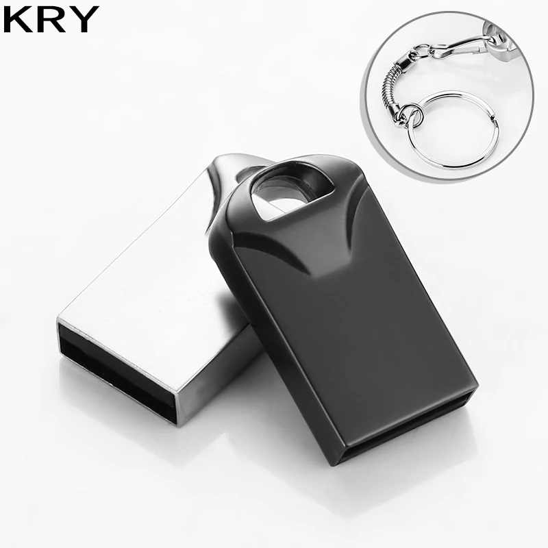 Мини металлический USB флеш накопитель 64 ГБ 32 16 8 портативный накопитель|USB