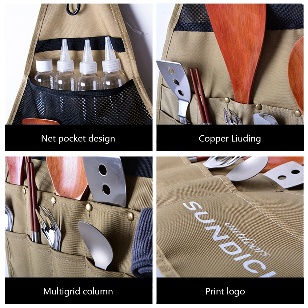 900D Оксфорд посуда для барбекю Сумка хранения пикника на Портативный столовые