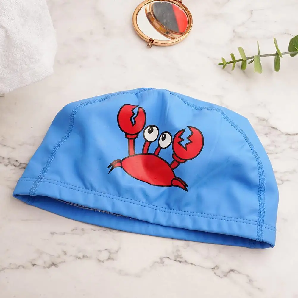 

1pcs Kids Swim Cap Soft And Flexible Swimming Pool Beaches Boats Supplies