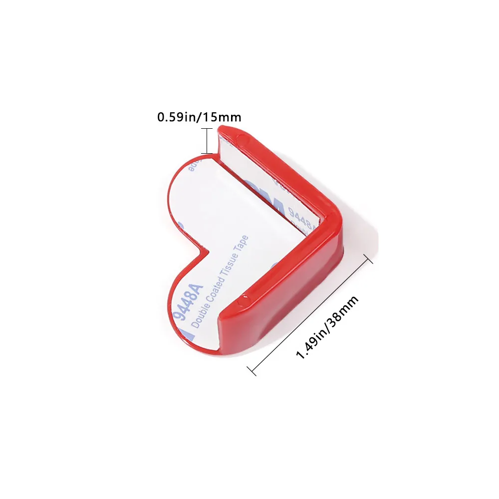 4 шт в форме сердца стол угловая Защита Детские защитные устройства для мебели