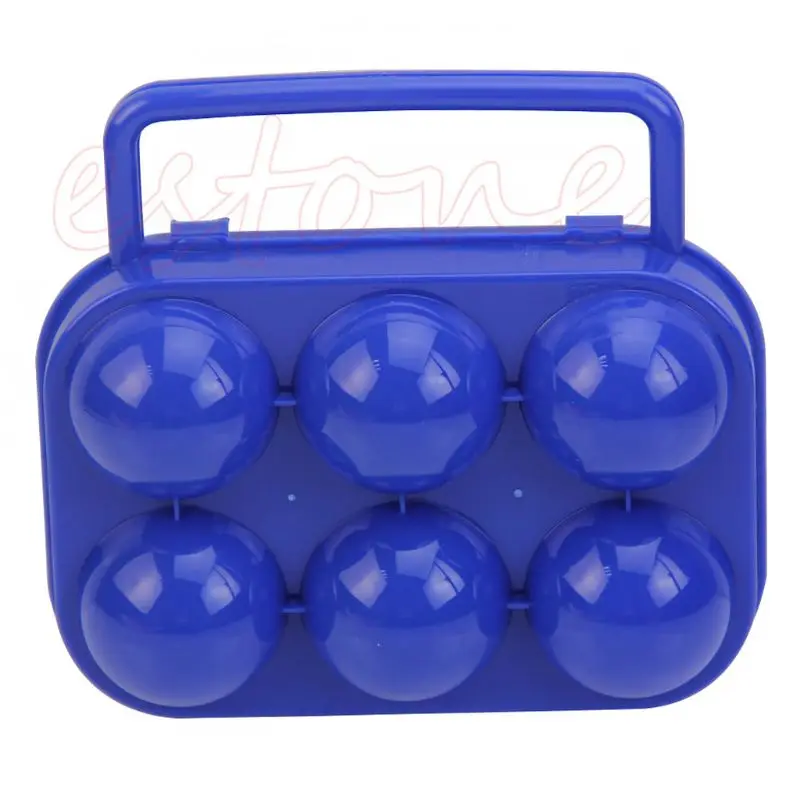 

Camping Hiking Portable Carry 12 Egg Folding Box Case Container Storage Holder