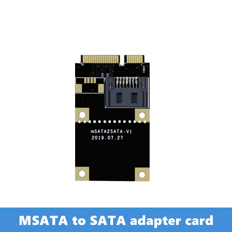 Материнская плата MSATA-SATA адаптер Карточка SSD | Компьютеры и офис