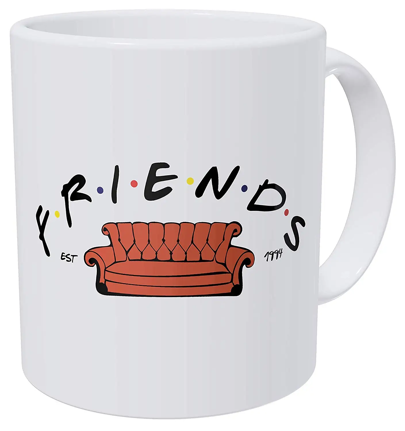 Friends Est 1994 диван 11 унций забавная кофейная кружка подарок|Кружки| |
