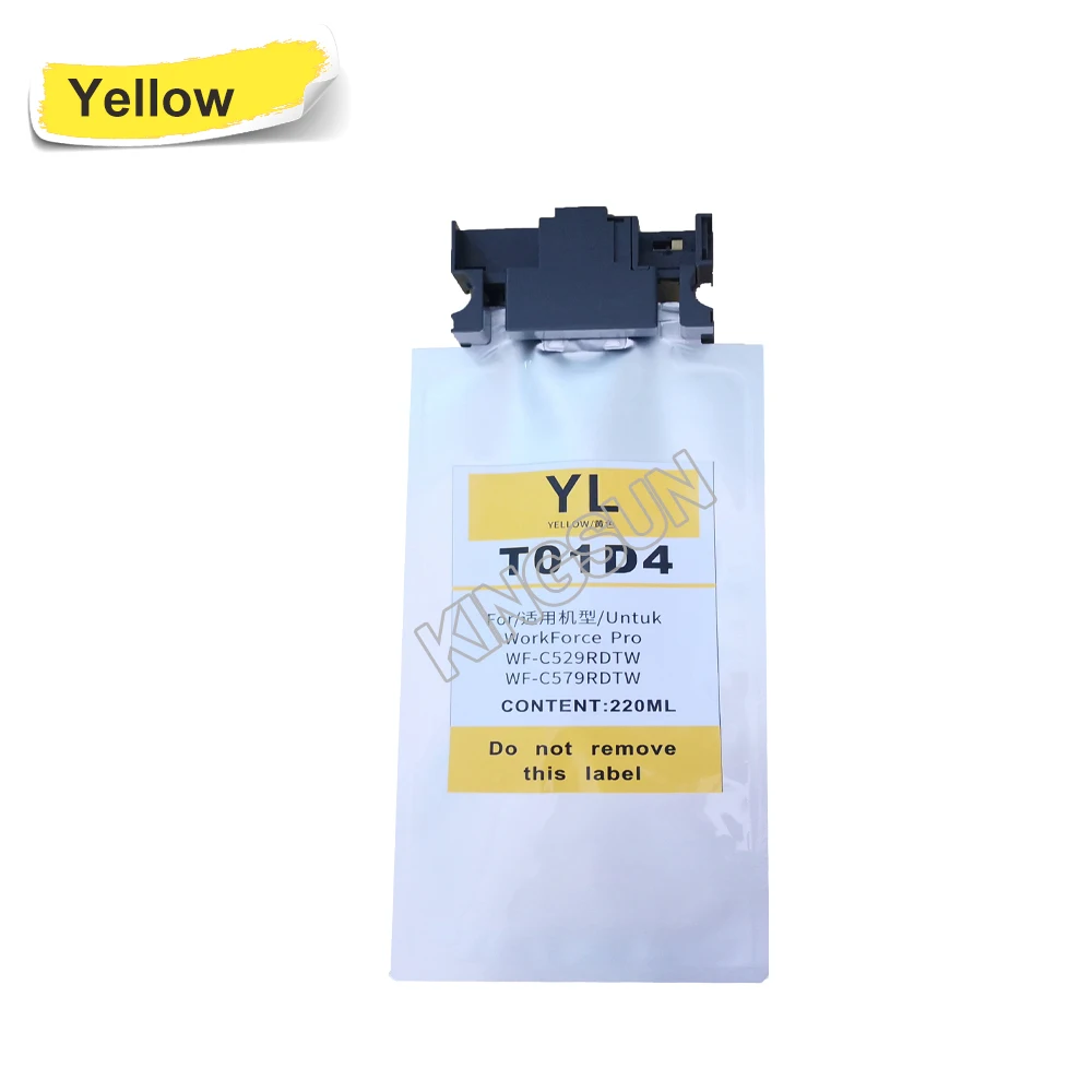 

T01D1 T01D2 T01D3 T01D4 Ink Cartridge Compatible For Epson Workforce Pro WF C529RDTW Pro WF C579RDTW printer with chip and ink