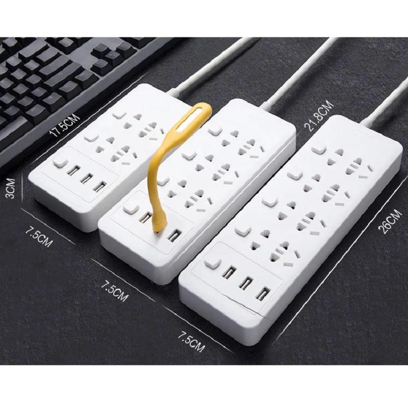 Индивидуальный переключаемый удлинитель с вилкой Стандарта