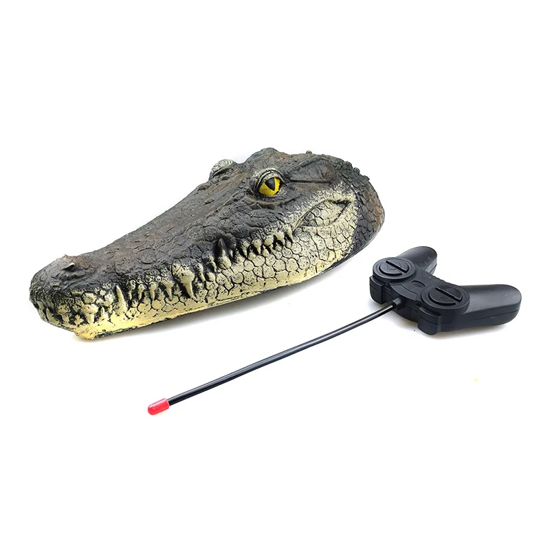 

Simulation Crocodiles Head Remote Control Electric Boat Toys Crocodiles Head Spoof Toy KSI999