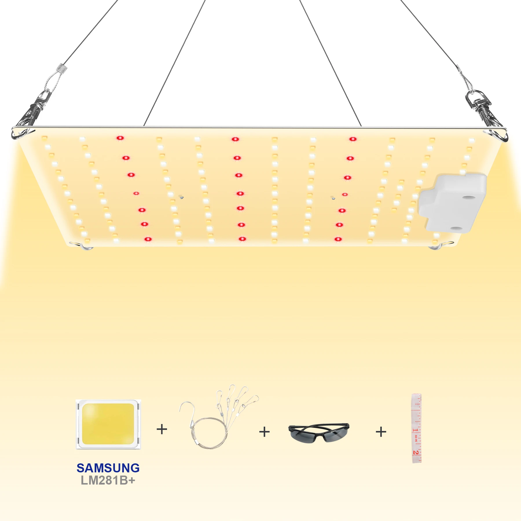 Samsung LM281B Quantum Board LED Grow Light 600W Full Spectrum Phyto Lamp for Plant Hydroponic Greenhouse