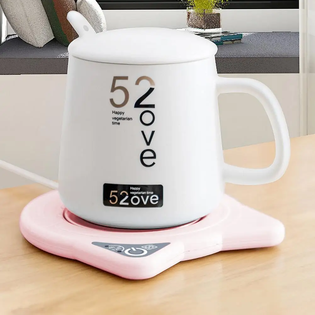 Cat Coffee Mug Warmer Pad Cup Heater For Milk USB Powered Automatic Power-off Home Office D | Дом и сад