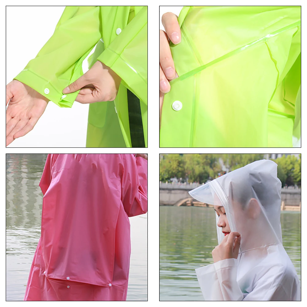 Открытый Водонепроницаемый дождевая куртка дождевик Для женщин Путешествия