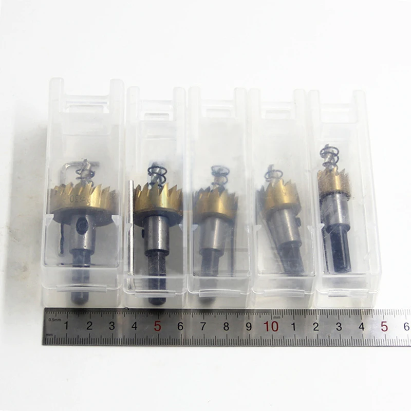 5 шт. 16 30 мм отверстие Открыватель сердечник сверла электрическая Ti пила DIY