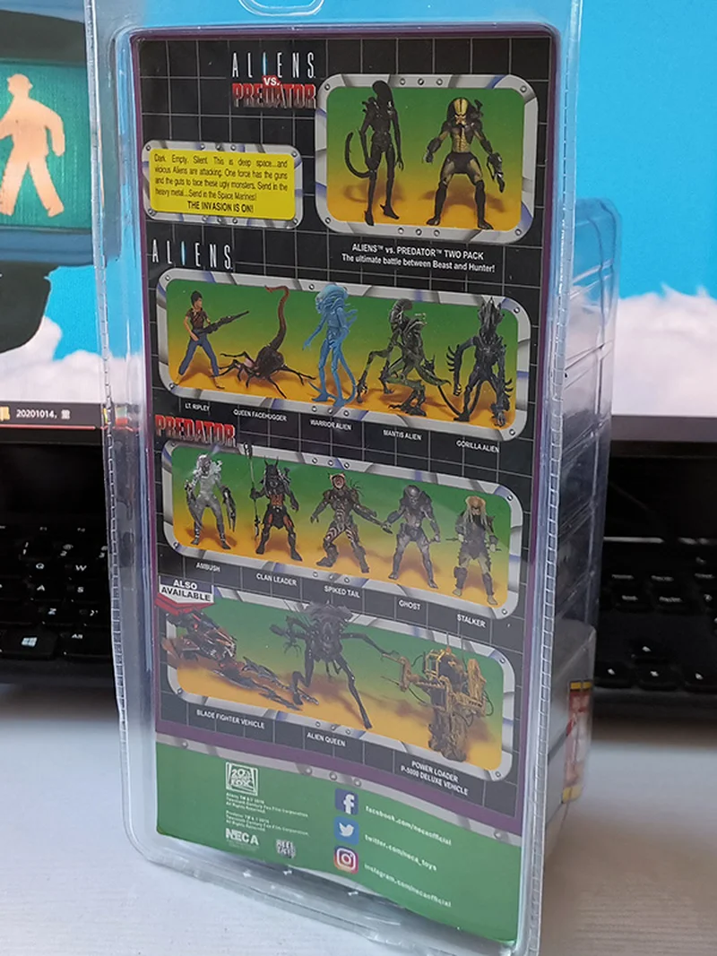 

NECA Scorpion Alien 7" Action Figure w Bendable Tail Series 13 Aliens Movie