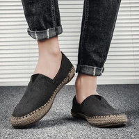 casual loafers canvas shoes for men spring autum fashionable shoes breathable sport shoes men trending sweat absorbant slip on