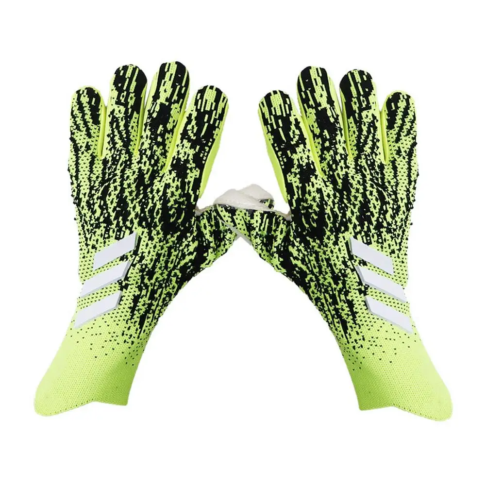 

Soccer Goalie Gloves - Junior Keeper Football Gloves For Training And Match Sizes 8-10 Strong Grip Goalkeeper Gloves For Men An