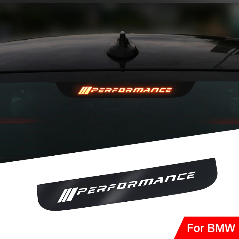 

Performance Car stickers brake light For BMW e46 e90 e92 f30 f80 g20 g28 f32 f34 f10 f18 f01 f02 f03 f04 g30 g11 g12 g32 e63