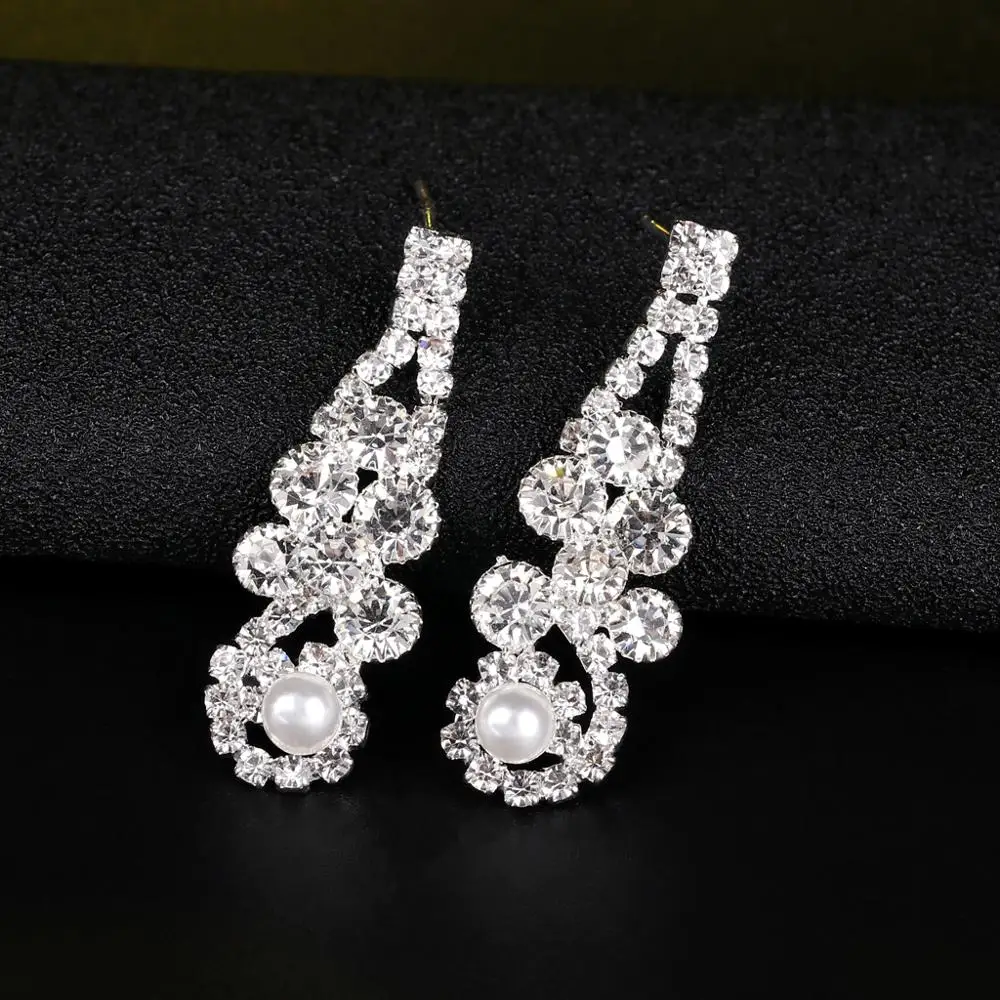 Новый дизайн Мода искусственный жемчуг серьги подвески ювелирные изделия с