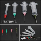 Шприц диаметром 13510 мл с блантом, с 4 шт. колпачками разных размеров