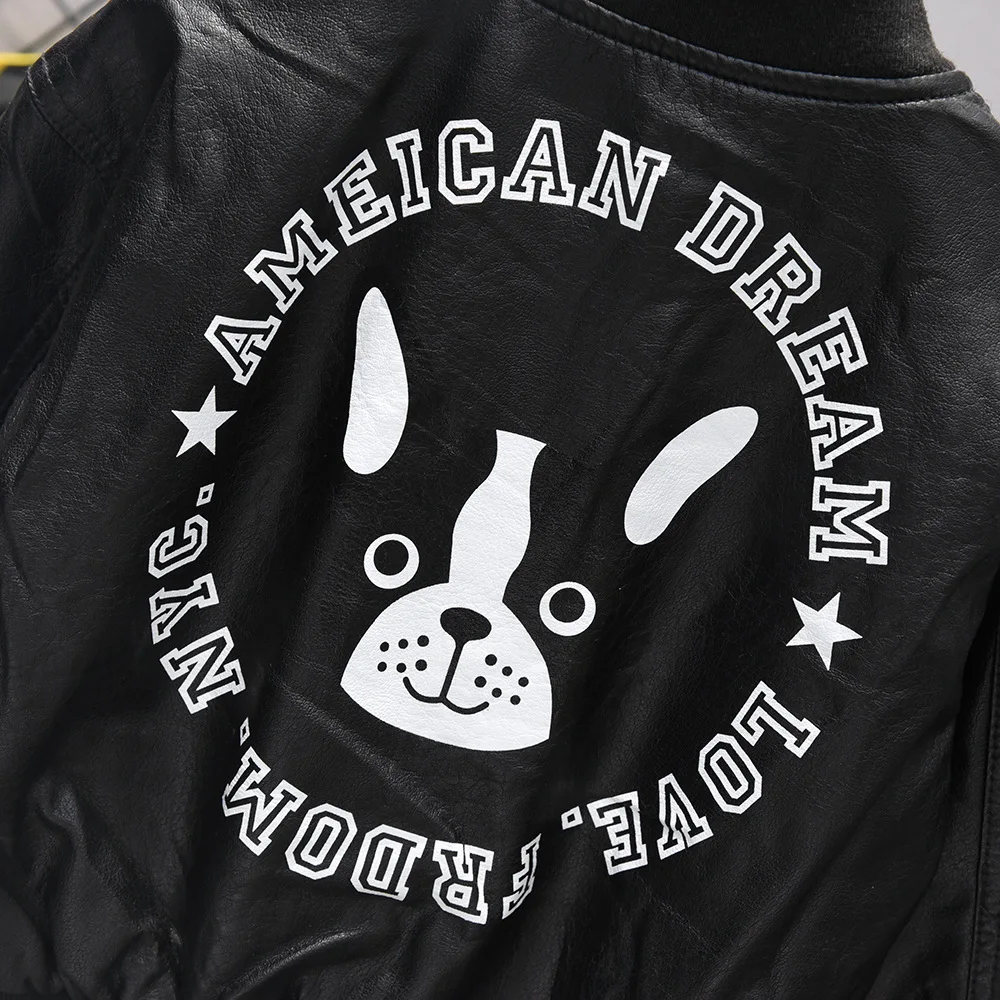 Весенняя детская одежда куртка из искусственной кожи для мальчиков Детская