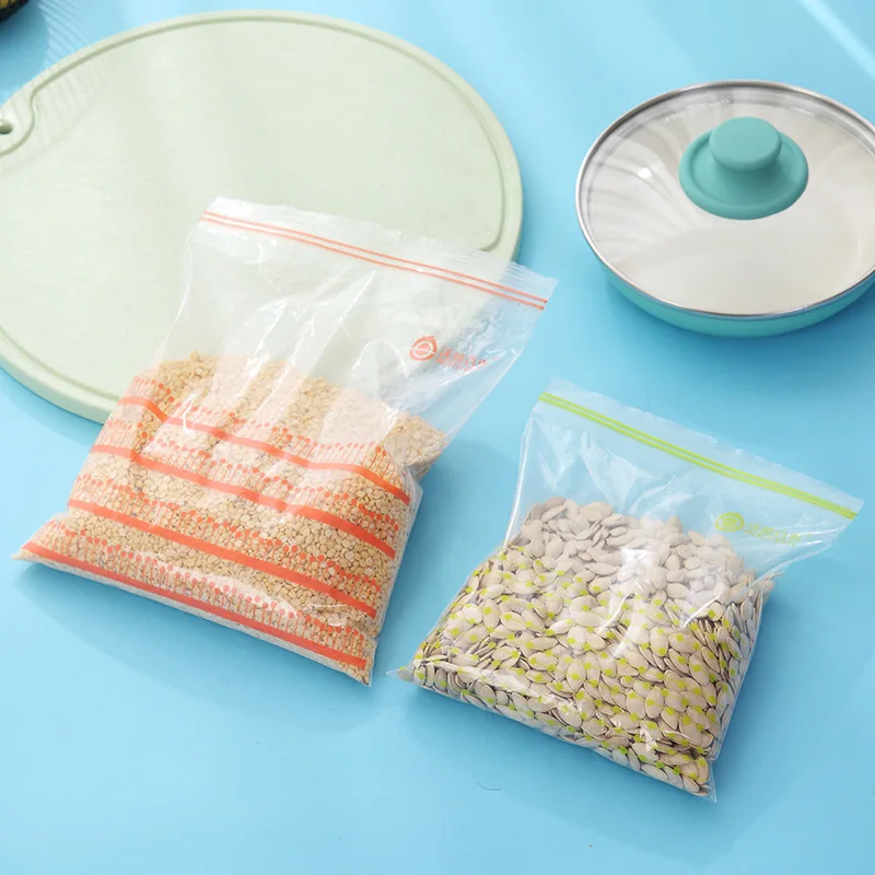 Многоразовые Пакеты для хранения еды пакеты морозильной камеры пластиковые