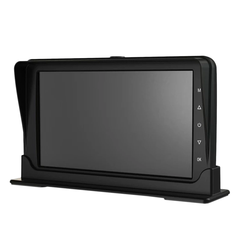 7 дюймов двойной Разделение 1080P монитор с двумя Камера видеорегистратор парковки