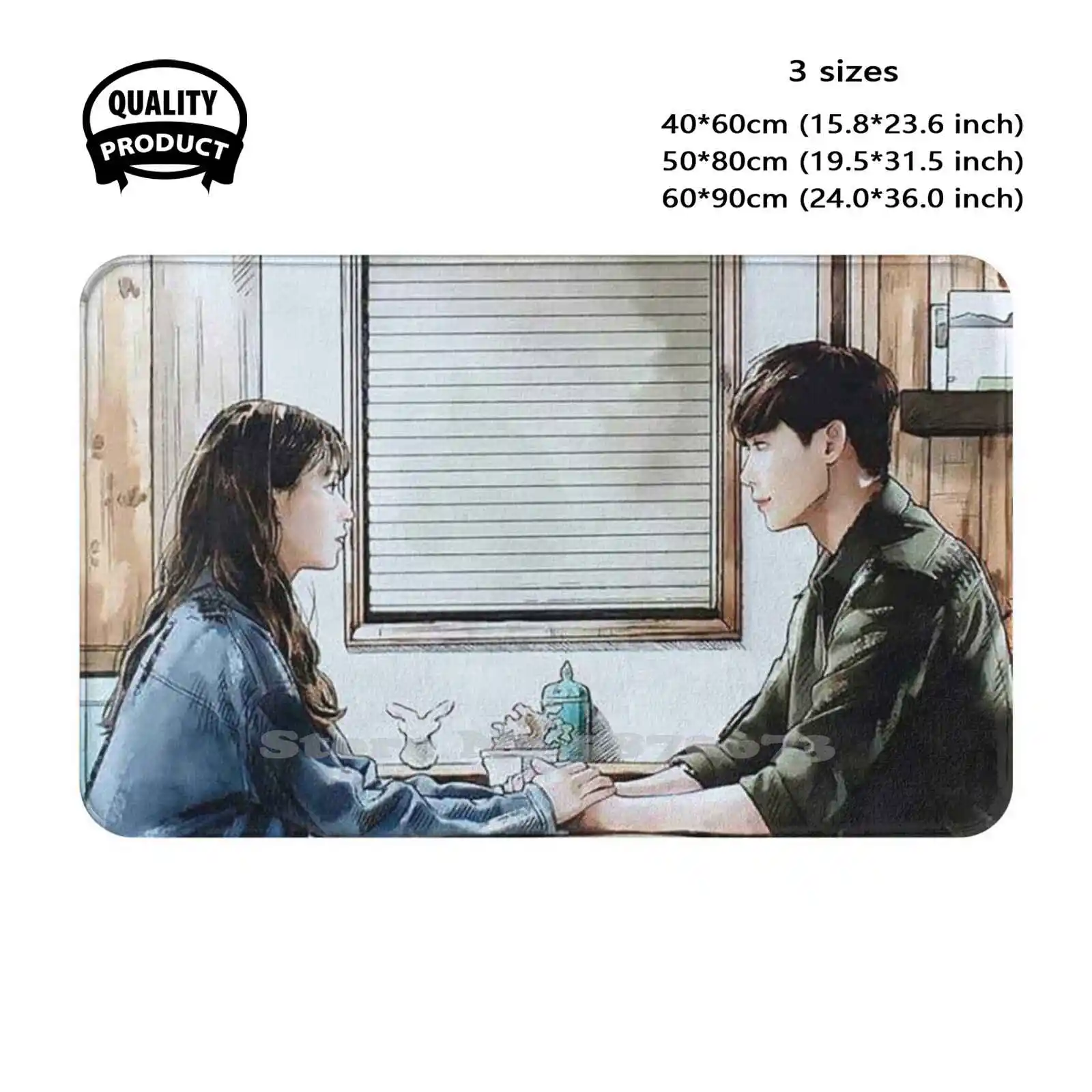 Драма W мягкая подушка домашний коврик дверной женский корейский Мальчики над