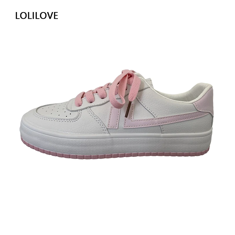 

Pink Japanese style Shoes Kawaii Women Canvas Flats Vulcanized Shoes Cute Cartoon Retro shoes New Arrivals Anime Casual Shoes