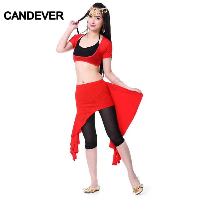 Восточные костюмы для танца живота женский набор костюма топ юбка брюки