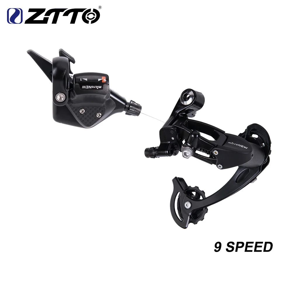 Задний переключатель передач ZTTO для велосипеда MTB система 1X9 9-скоростной групсет