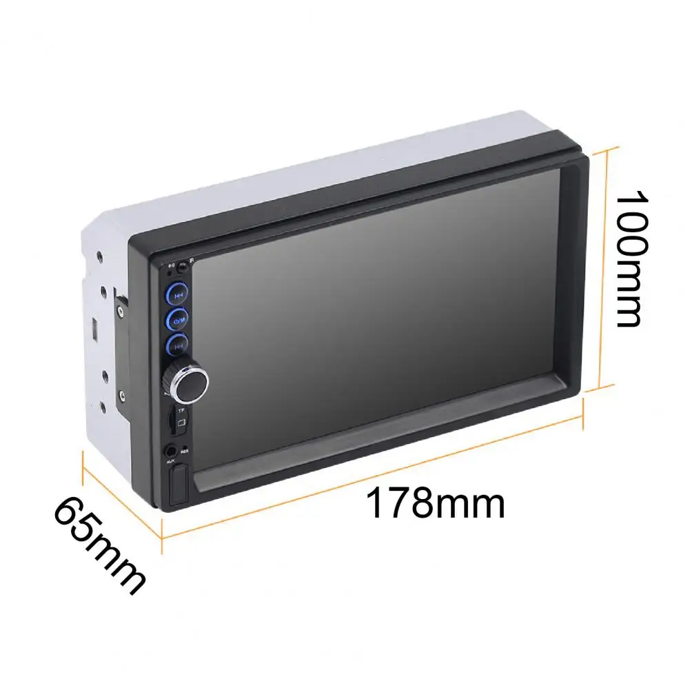

Multifunction SWM-S6 7inch HD Auto MP5 Player Bluetooth Mirror Link Large Screen Card FM Radio CD Display for Vehicles Car Goods