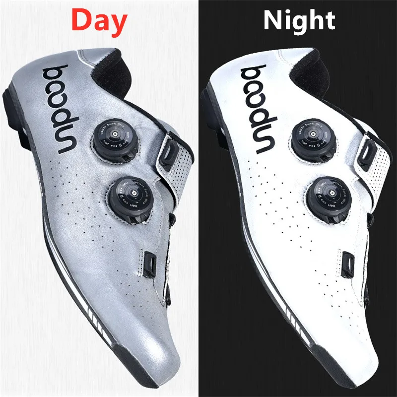

Men's Cycling Shoes Road Bike Shoes Mountain Bike Bicycle MTB Shoes Reflective ultralight bicycle sneakers self-locking Ciclismo