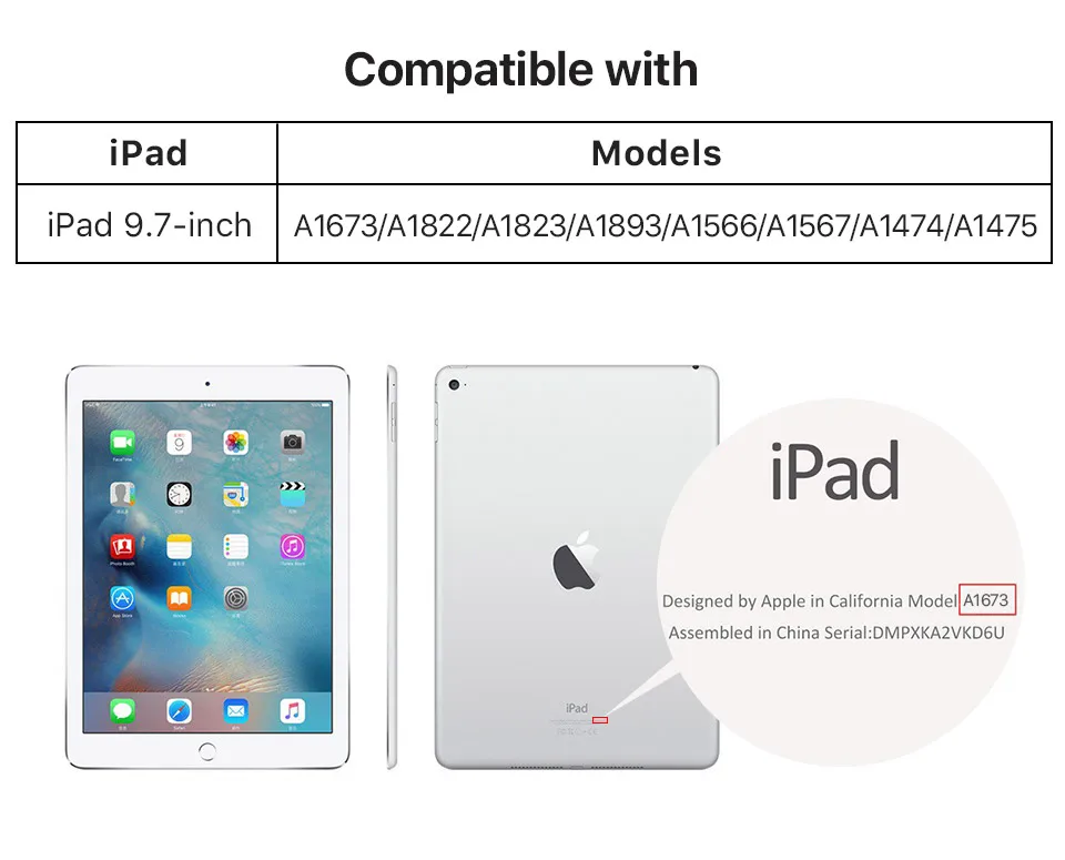 Чехол из натуральной кожи для iPad 9,7 5 6 Air 1 2 Mini MacBook Pro 9,7 10,5 11 чехол для планшета чехол-подставка с карманом для карт