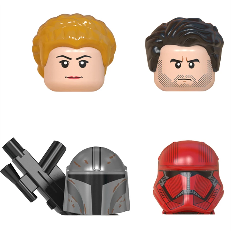 

Mandalorian Star Wars Building Blocks Soldiers Weapons Brick Robot Construction Set Action Figures Hobbies Toys for Children Boy