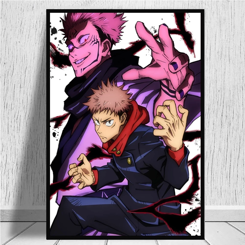 

Jujutsu Kaisen Sukuna Anime Poster Japan Canvas Home Decor Wall Art Prints Schilderen Pictures Modern Voor Woonkamer Modulaire