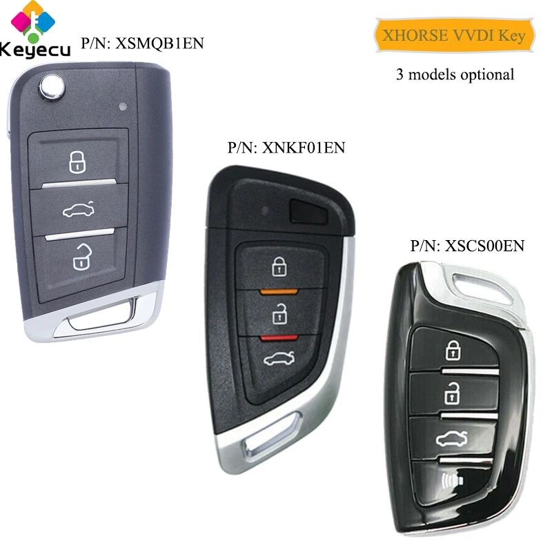 KEYECU XHORSE (английская версия) Универсальный умный Бесконтактный автомобильный