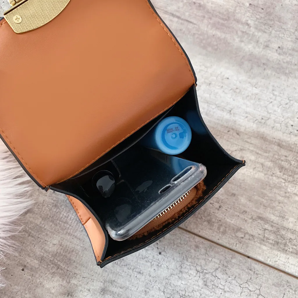 

Women's Shoulder Bags Fashion Coin Purse Bead Hasp Bag ladies handbag Patchwork Casual Bag Leather Crossbody Bag for girls #NG