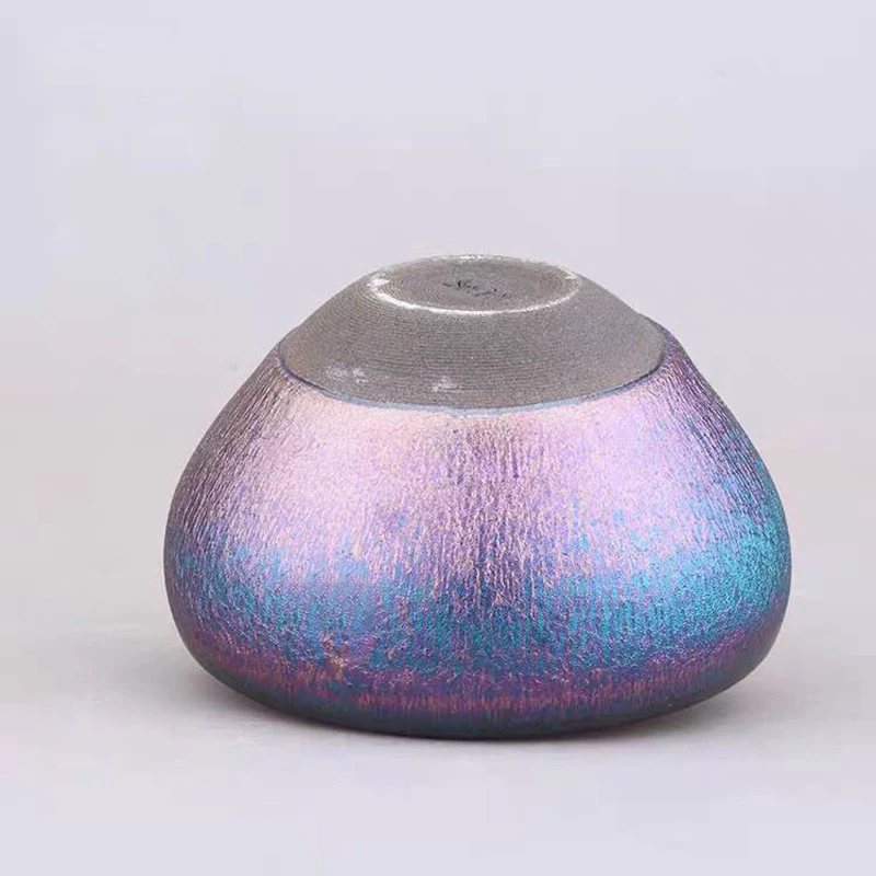 JZ227 цветная чайная чашка Tenmoku китайская фарфоровая чаша Chawan с естественной