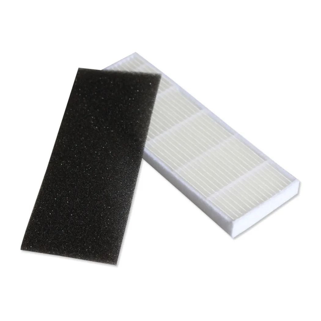 

10pcs Fine Dust Filter With Filter Protection Kit For Ecovacs Deebot DM82 (D-S762) Filter Sponge Robot Vacuum Cleaner Parts