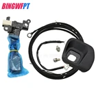 Переключатель круиз-контроля 84632-34011 84632-34017 84632-0F010 45186-47030-C0, черная крышка рулевого колеса для Toyota Prius