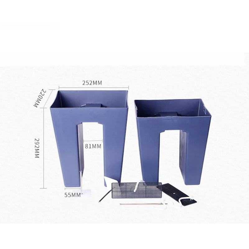 Креативный офисный перфорированный Балконный горшок из полимера PP