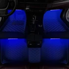 Автомобильные коврики с светодиодный для CADILLAC ATS Универсальный коврик для ног авто ковер Fit 98% модель автомобиля окружающей среды светильник аксессуары