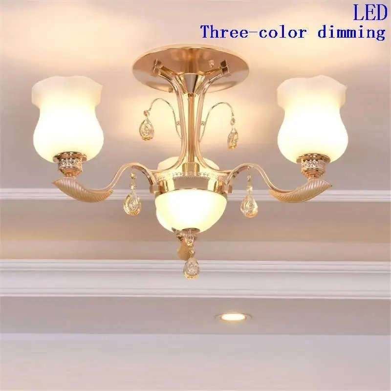 Скандинавский винтажный Европейский подвесной Хрустальный Светильник Lustre E Pendente