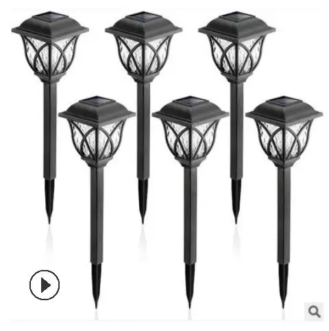 

LED Solar Flame Lights Outdoor 12 Led Solar Garden Light Flickering Flame Torches Lamp For Courtyard Garden Balcony