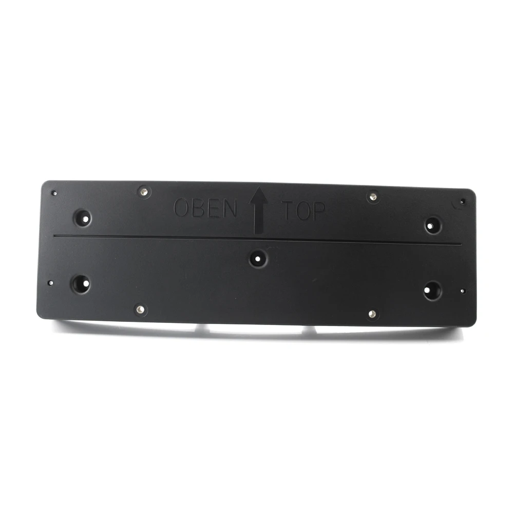 Черный Автомобильный передний номерной знак базовый кронштейн держатель