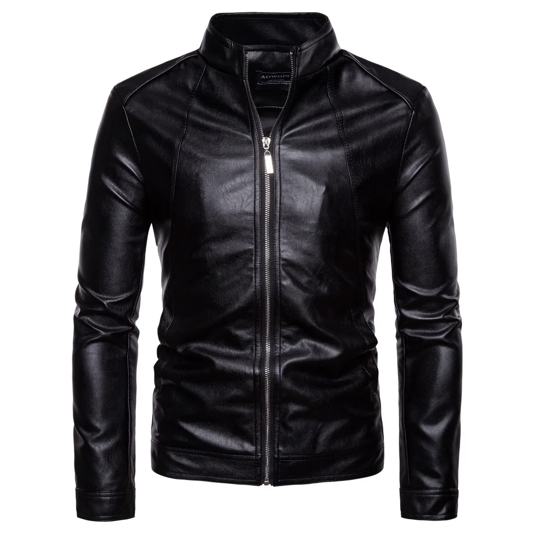 

PU Autumn and Winter Leather Jacket Men Fashion Simulation Leather Jacket Men Casual Motorcycle Clothing Large Size MenM-5XL