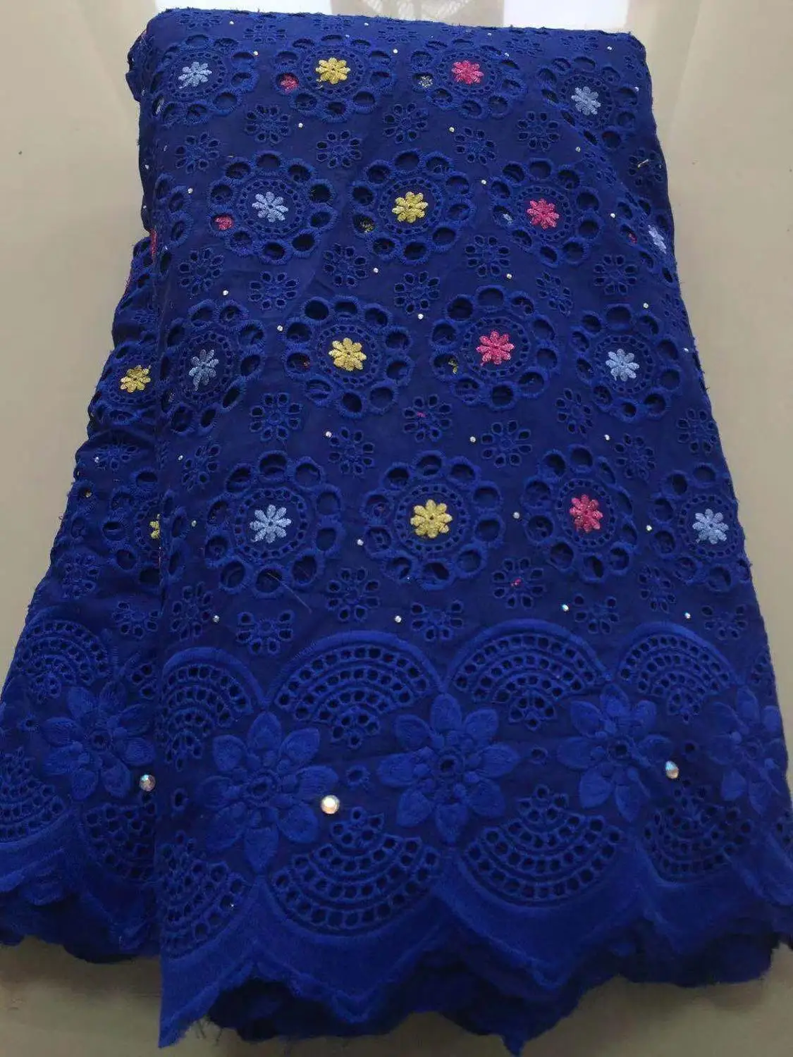 Высококачественная швейцарская вуаль кружева в Швейцарии хлопковая Африканская