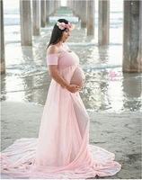 sexy maternity dresses for photo shoot chiffon pregnancy dress photography prop maxi dresses for pregnant women d30